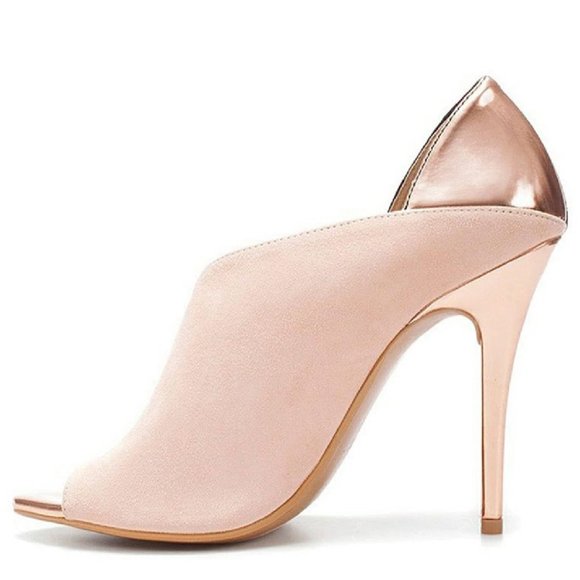 FSJ Women Sexy Peep Toe Cutout Pumps Sandals D'Ors - Picture 2 of 12